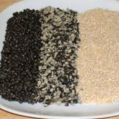 Organic Urad Dal, black gram or black lentil