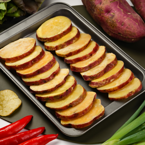 Frozen Steamed Beniazuma Sweet Potato Slicd