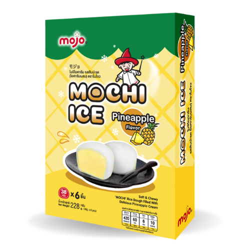 Mochi Icecream Pineapple