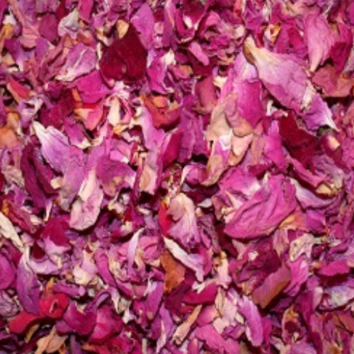 Organic Rosepetals Herb (Rosa Centifolia) Food Farm Hub