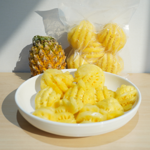 Peeled Pineapple Ready to Eat from Thailand - Food Farm Hub