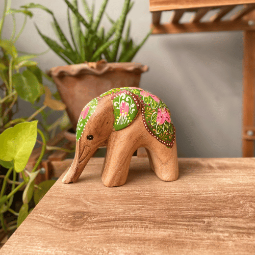 elephant wood craft