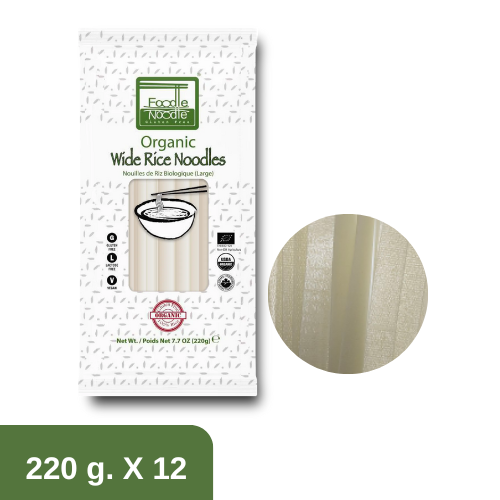 Organic Whole Grain Noodles 15 mm.