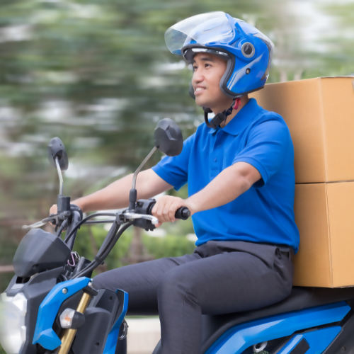 Motorbike Cold Chain Delivery