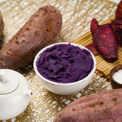 Frozen Purple Sweet Potato Paste