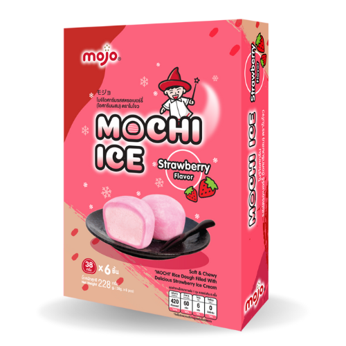 Mochi Icecream Strawberry