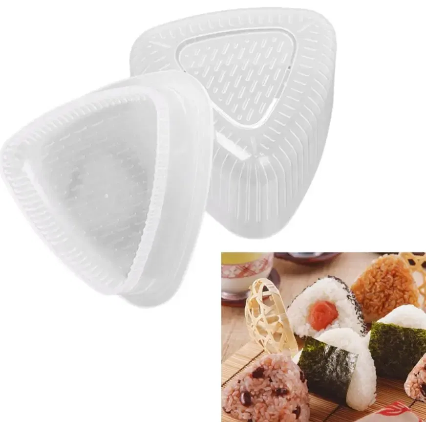 4PCS/Set DIY Sushi Mold Onigiri Rice Ball Food Press Triangular Sushi Maker Mold Sushi Kit Japanese Kitchen Bento Accessories - Image 4