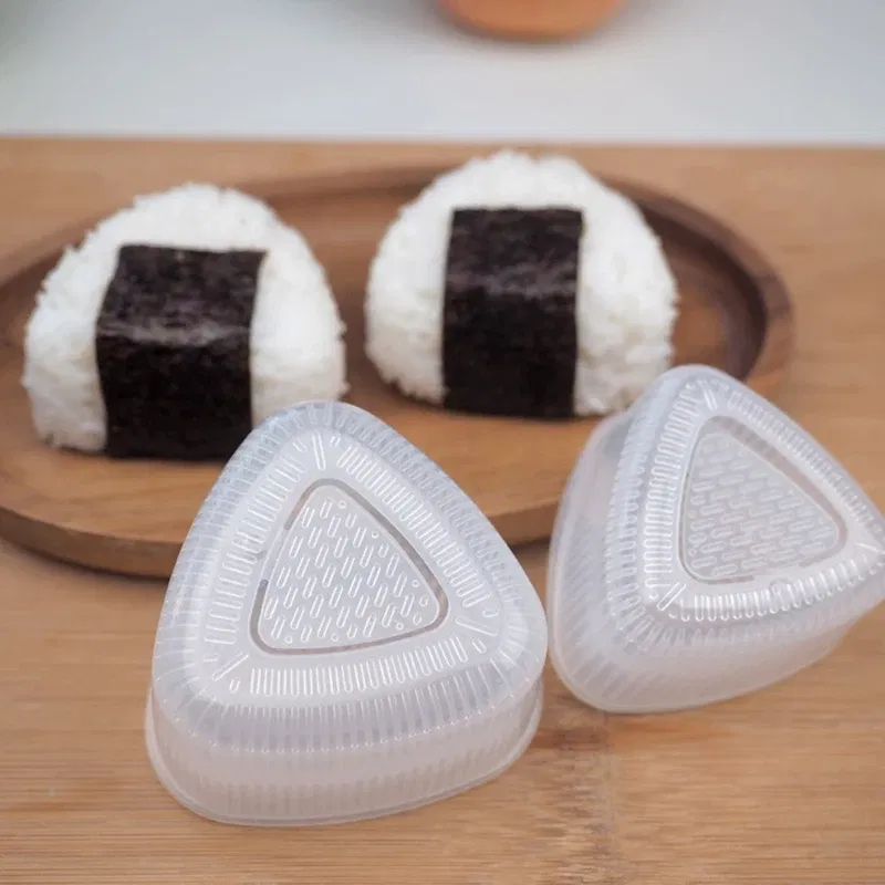 4PCS/Set DIY Sushi Mold Onigiri Rice Ball Food Press Triangular Sushi Maker Mold Sushi Kit Japanese Kitchen Bento Accessories - Image 2